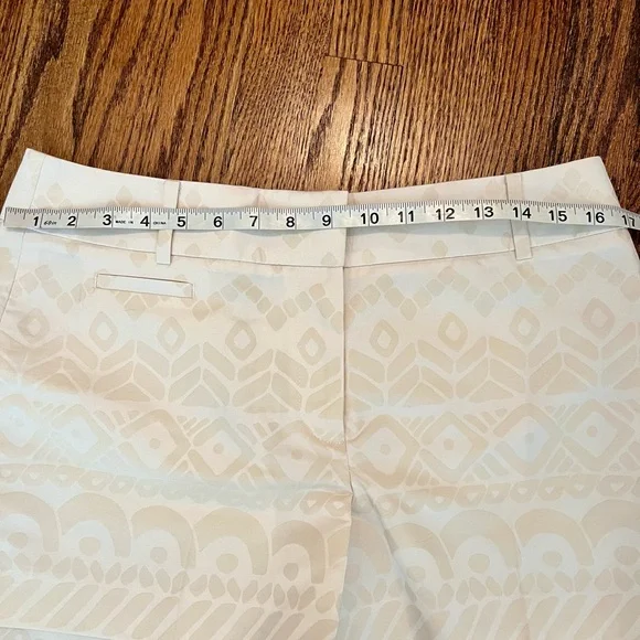 LOFT Jacquard Riviera Shorts 4” inseam Size 6 NWT - Picture 6 of 7